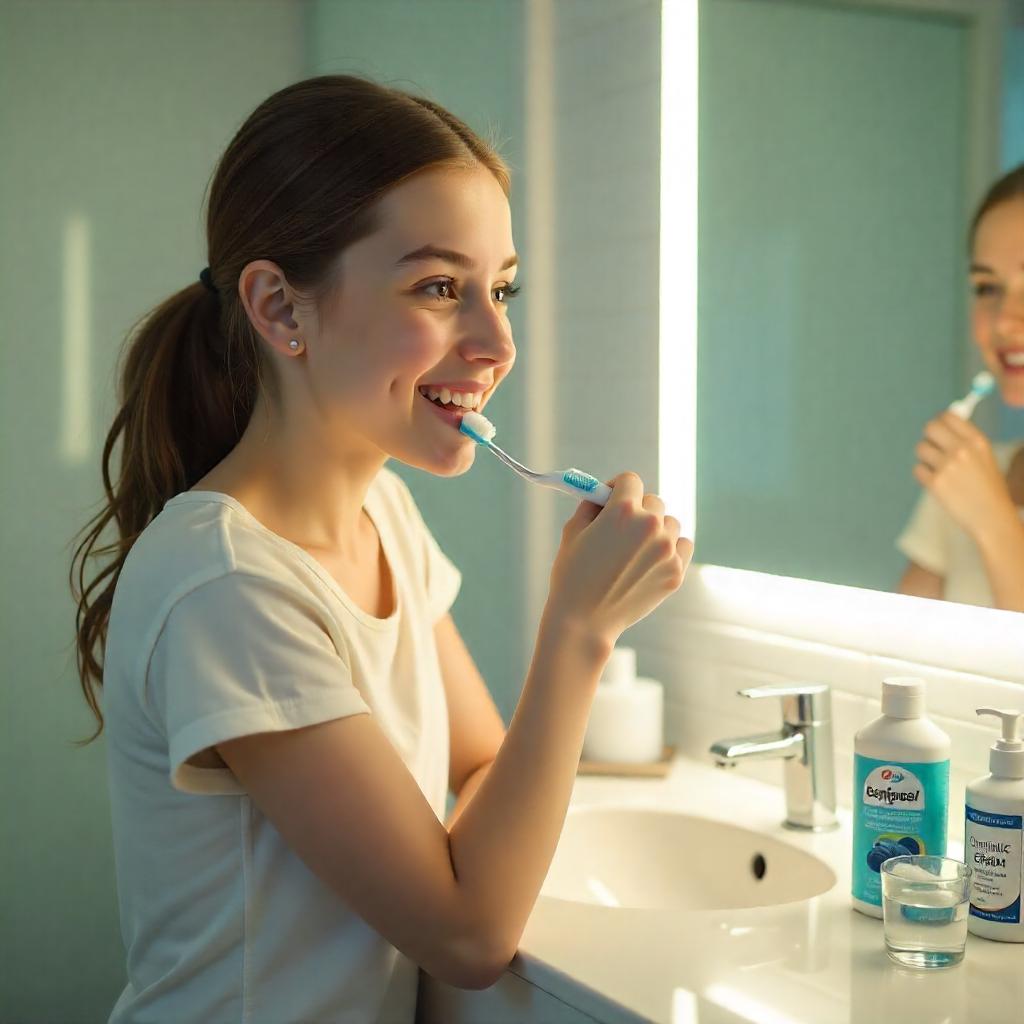 Healthy Oral Care Routine